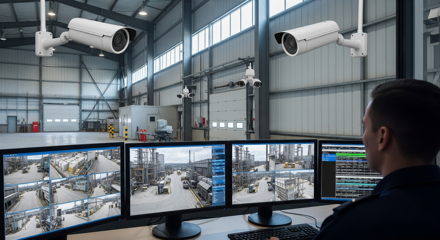 Implementación CCTV IP en Planta Industrial