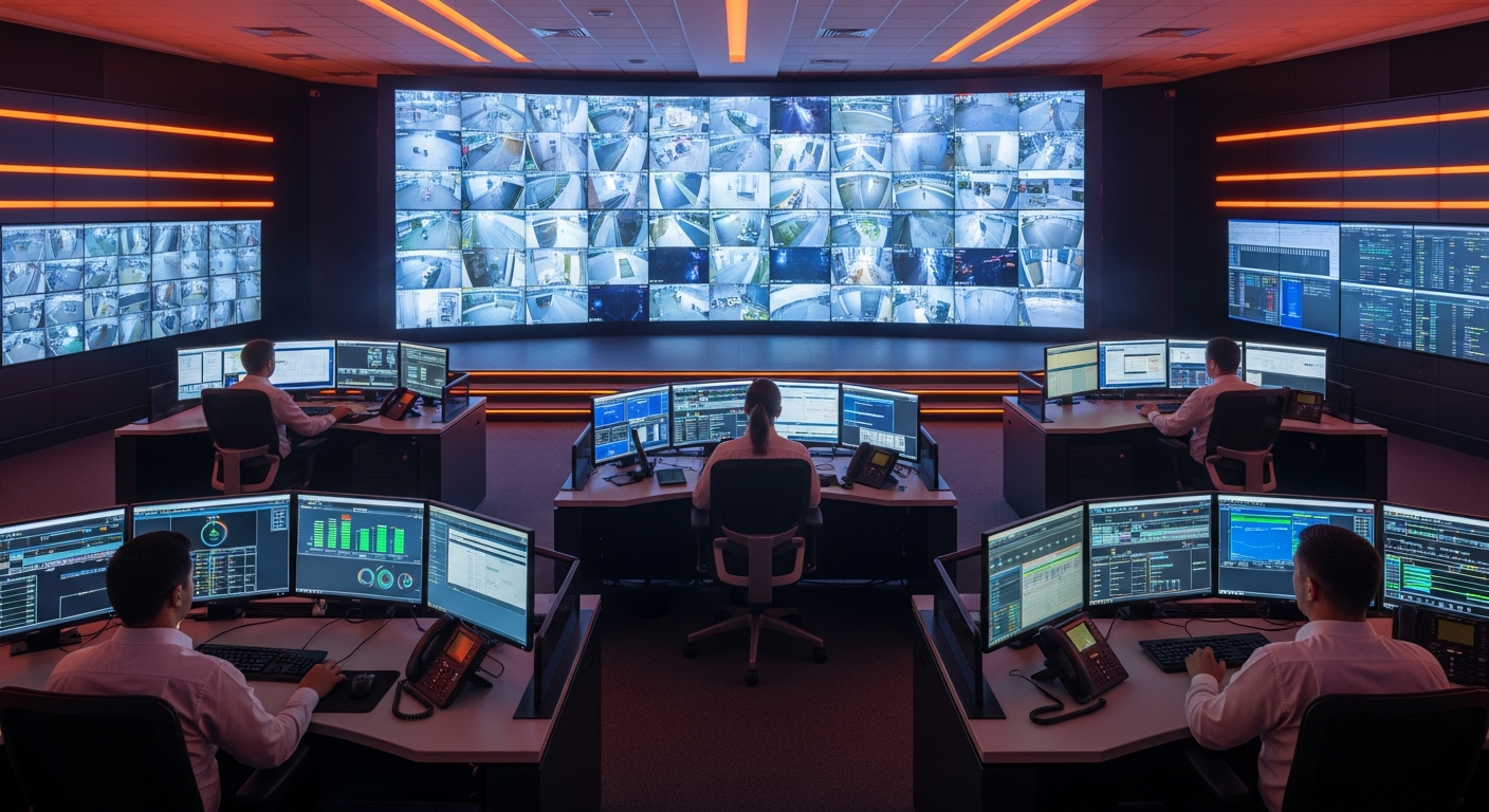 Centro de monitoreo CCTV